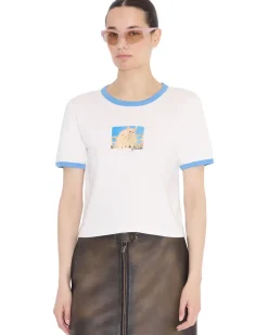 Holzweiler Kitty Tee White Mix
