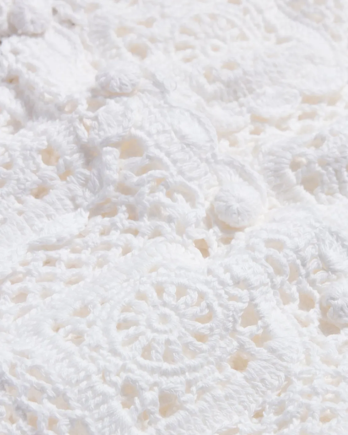 Holzweiler Rosie Crochet Top White