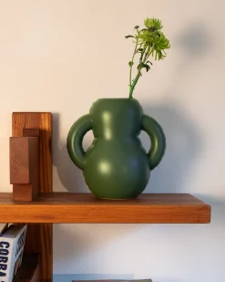 HOME STUDYO Oscar Vase Moss Matte