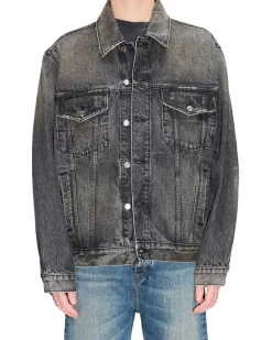 HOPE Bold Denim Jacket Heavy Black Vintage