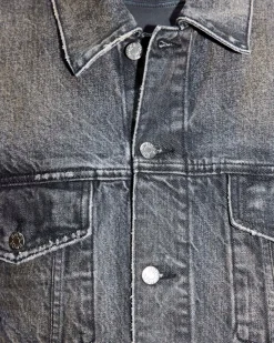 HOPE Bold Denim Jacket Heavy Black Vintage