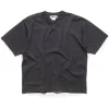 HOPE Boxy Tee Washed Black Jersey