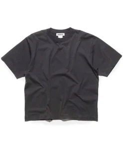 HOPE Boxy Tee Washed Black Jersey