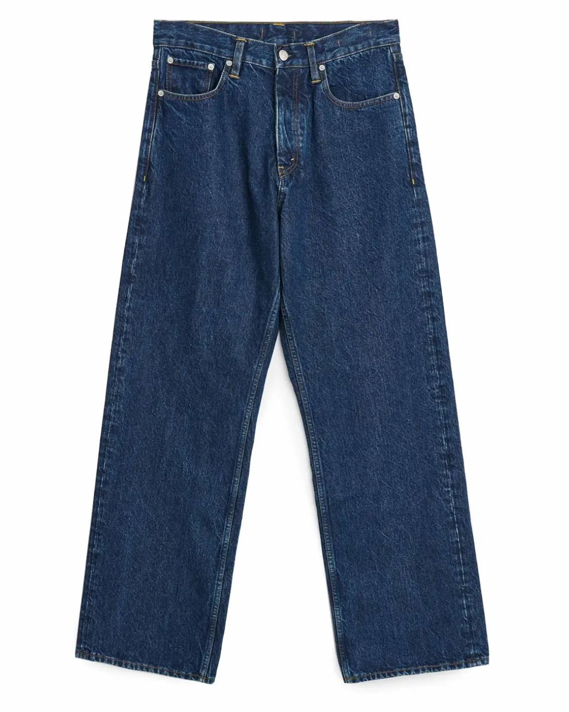HOPE Criss Loose Fit Jeans Dark Indigo Wash
