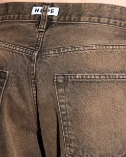 HOPE Criss Loose Fit JeansVintage Black Dirt