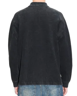 HOPE Defense Sweatshirt Faded Black Pique