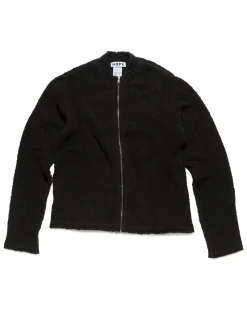HOPE Goal Cardigan Black Boucle