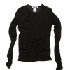 HOPE Nothing Long Sleeve Tee Black Thin Jersey