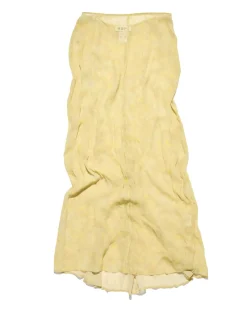 HOPE Read Skirt Yellow Wallpaper Print