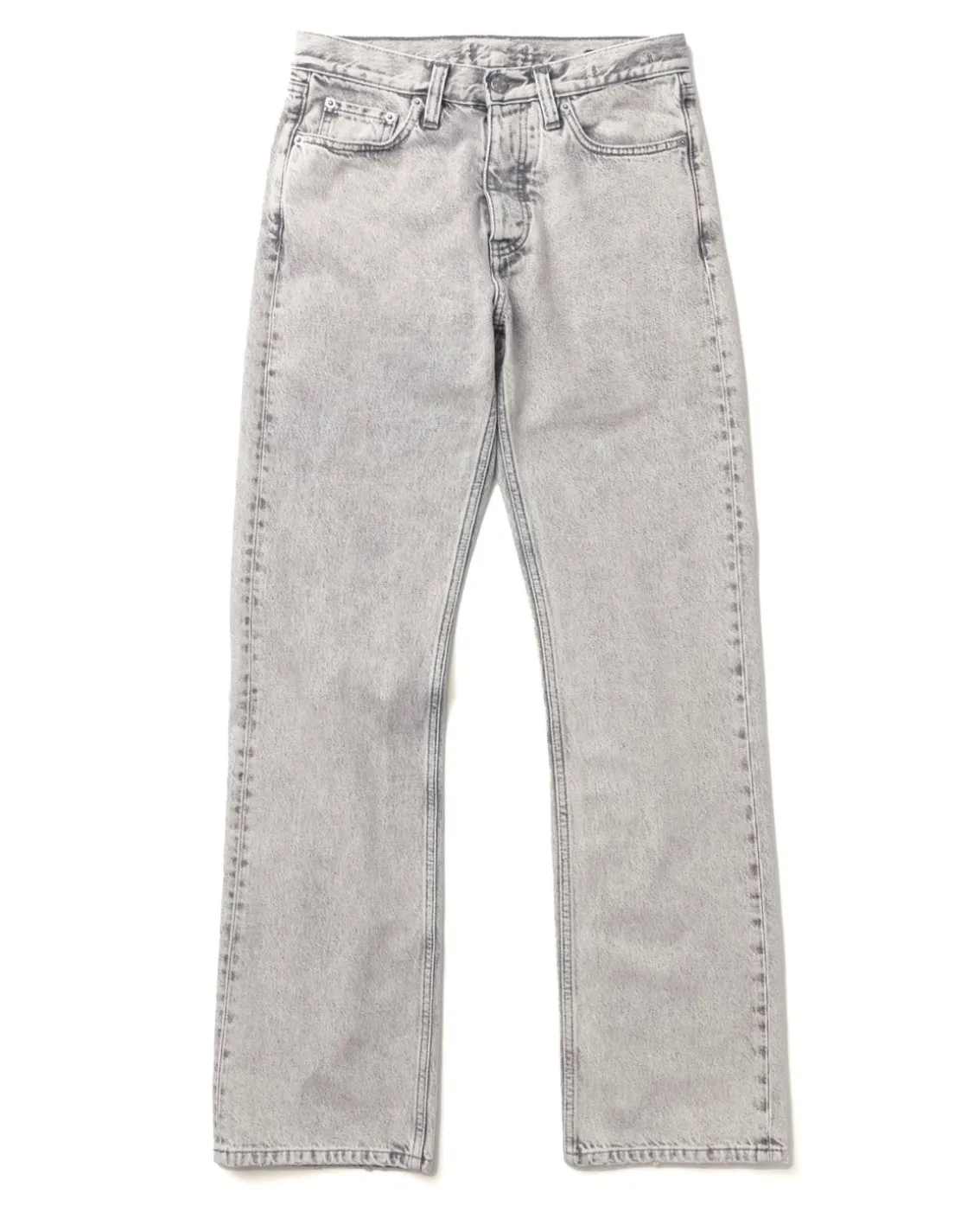 HOPE Rush Relaxed Bootcut Jeans Light Grey Stone
