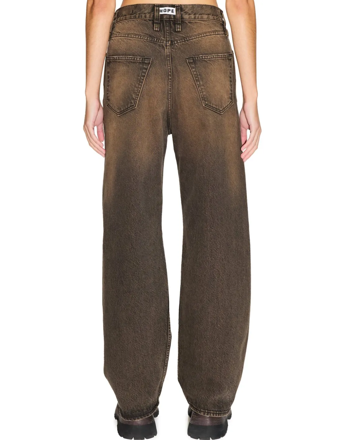 HOPE Skew Jeans Vintage Black Dirt