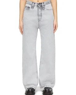 HOPE Skid Wide Leg Jeans Light Grey Stone
