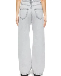 HOPE Skid Wide Leg Jeans Light Grey Stone