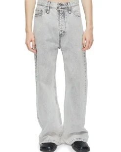 HOPE Skid Wide Leg Jeans Light Grey Stone