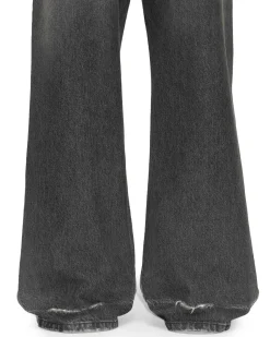 HOPE Skid Wide Leg Jeans Heavy Black Vintage