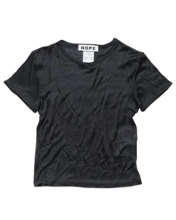 HOPE Vile T-Shirt Shiny Blue Jersey