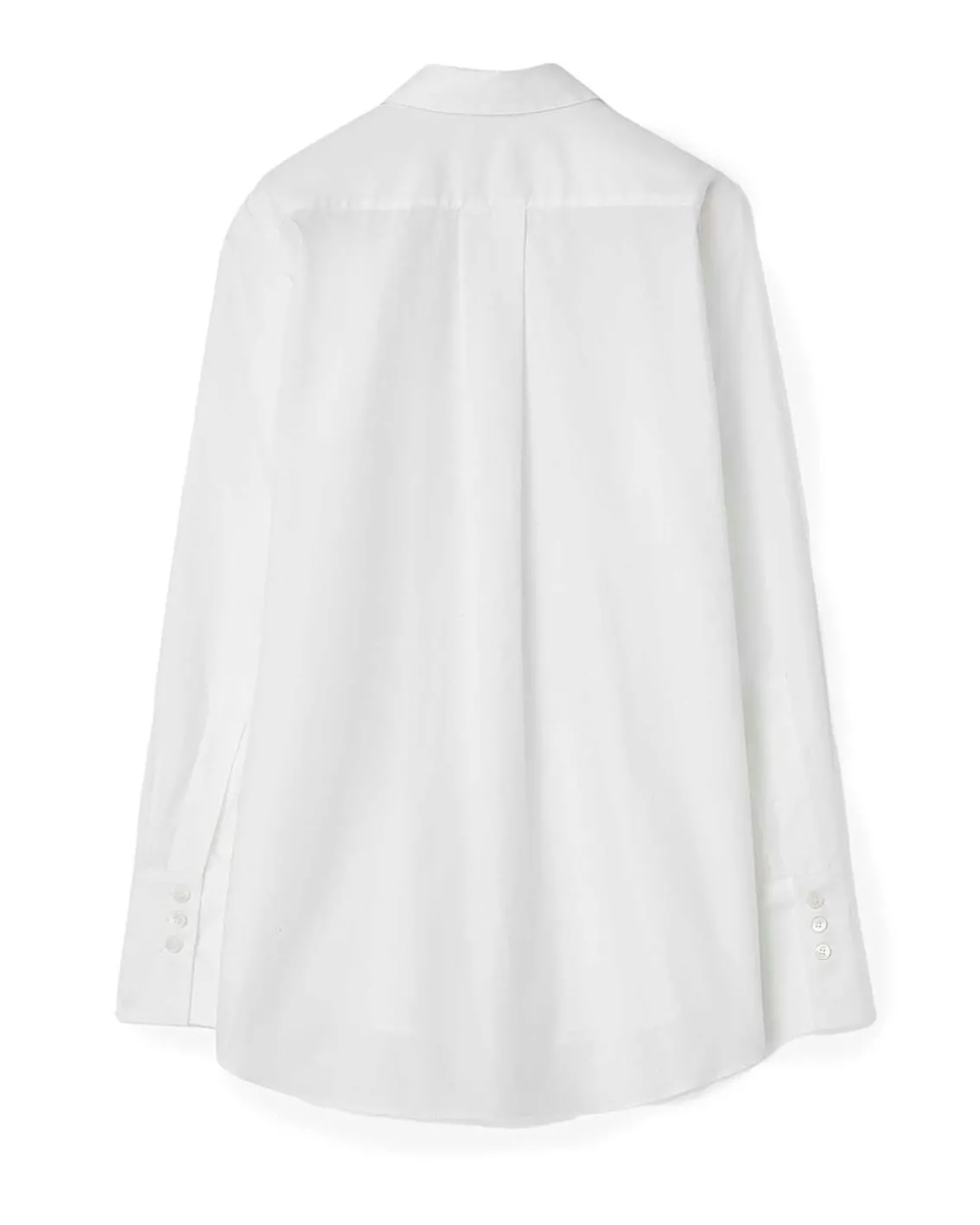 House of Dagmar Asymmetric Shirt White