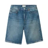House of Dagmar Baggy Fit Shorts Vintage Blue