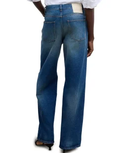 House of Dagmar Baggy Fit Denim Vintage Blue
