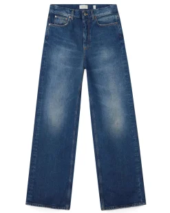 House of Dagmar Baggy Fit Denim Vintage Blue
