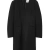 House of Dagmar Blazer V-Dress Black