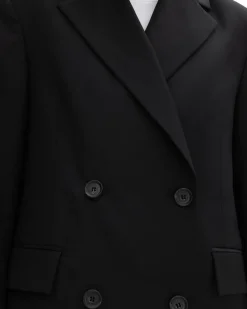 House of Dagmar Classic Wool Blazer Black