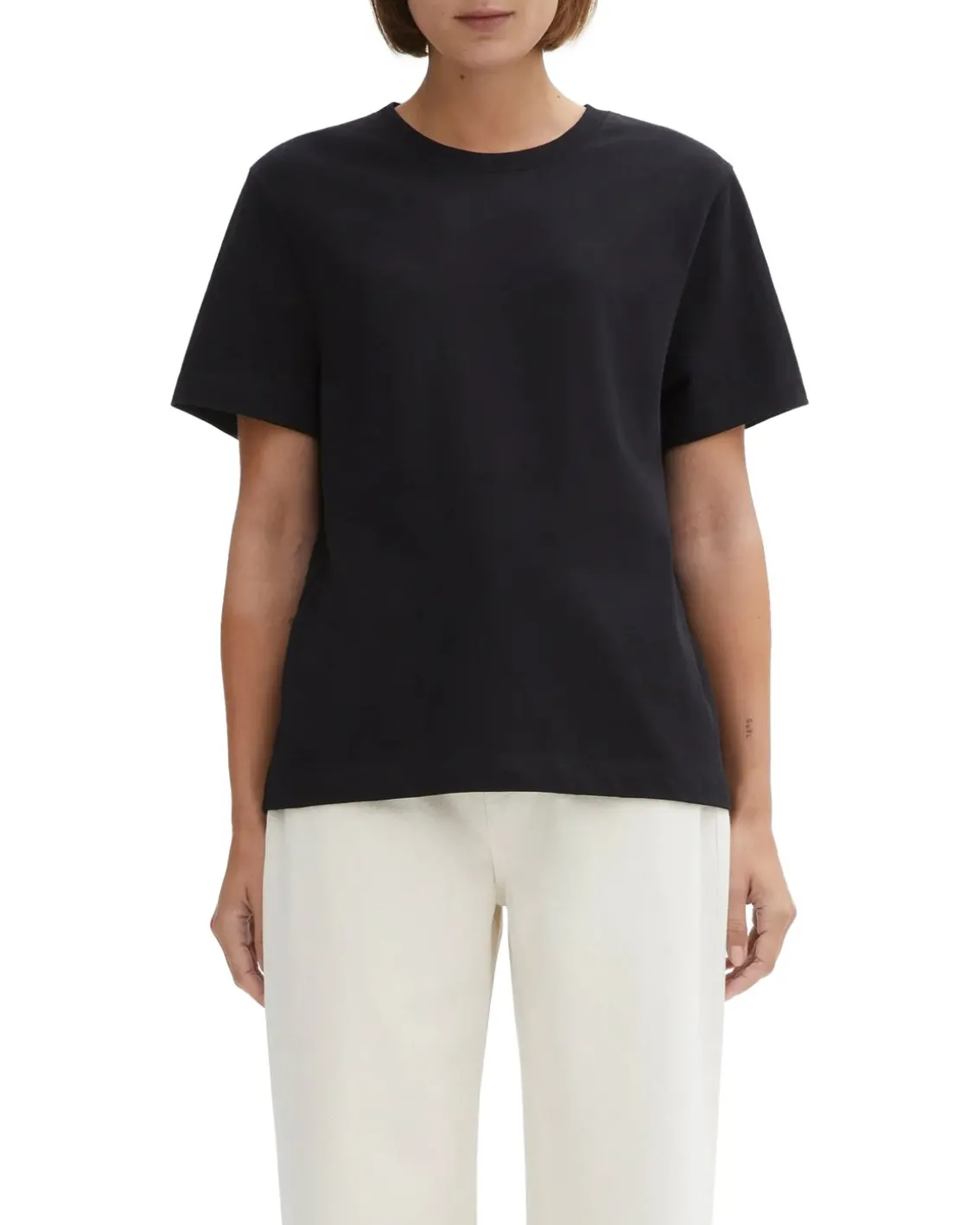 House of Dagmar Cotton T-Shirt Black