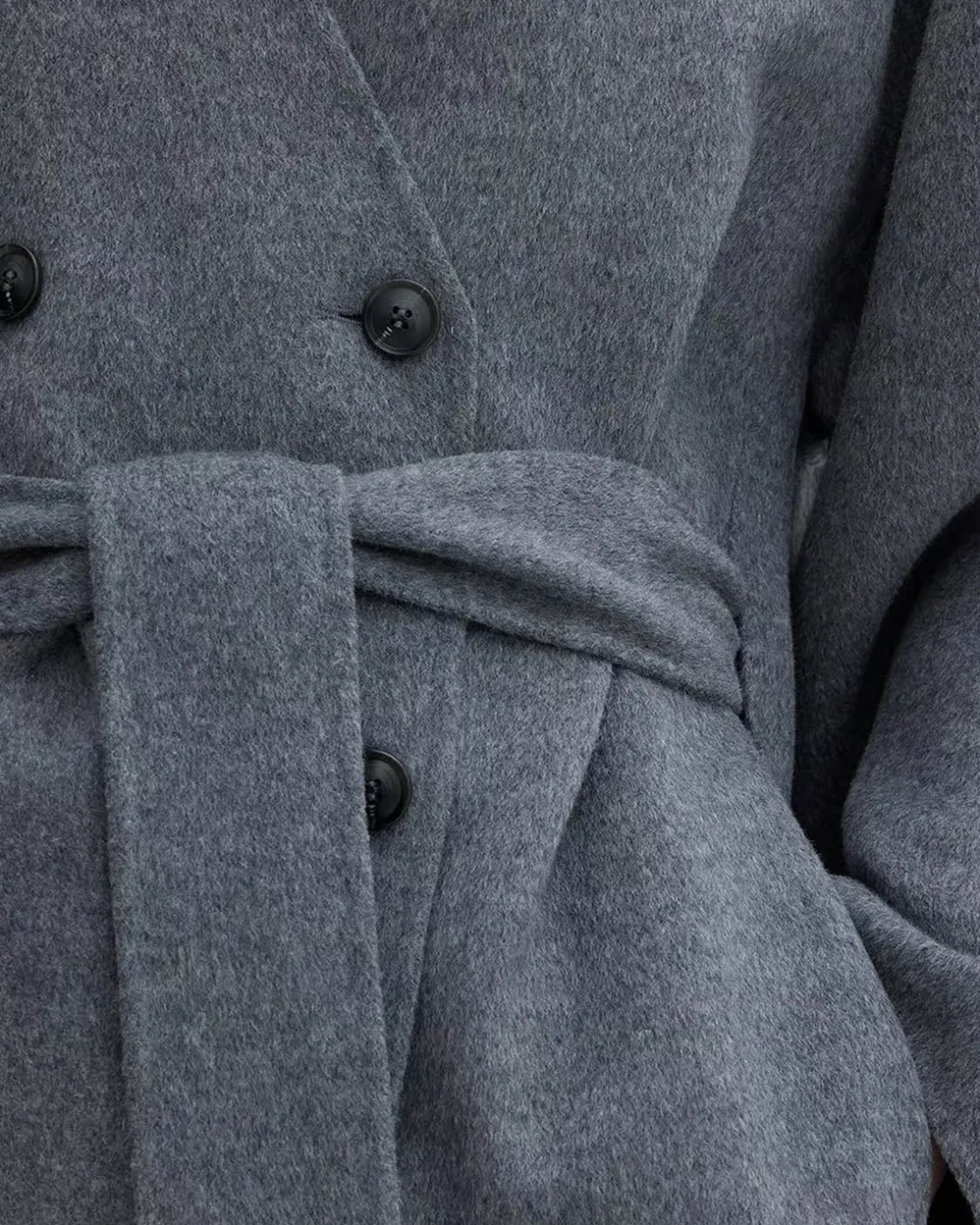 House of Dagmar Doublé Jacket Grey Melange