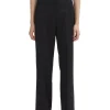 House of Dagmar High Waist Wool Pant Black