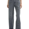 House of Dagmar Loose Fit Denim Light Grey