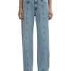 House of Dagmar Loose Fit Denim Light Blue Wash