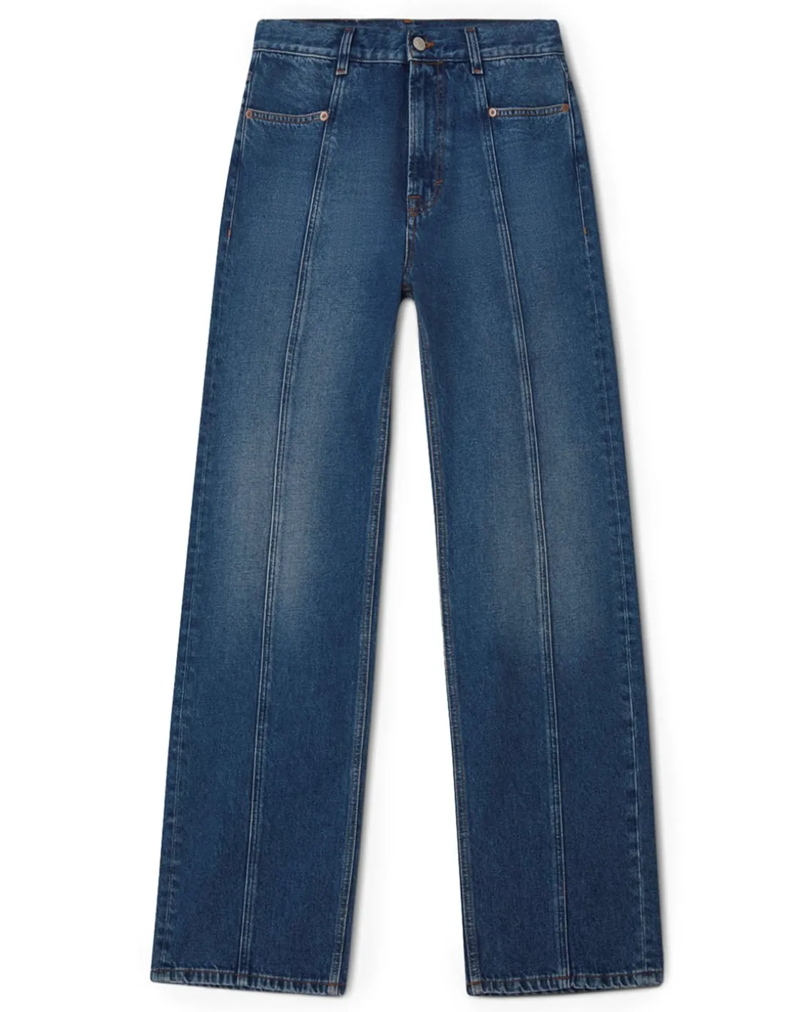 House of Dagmar Loose Fit Denim Dark Blue