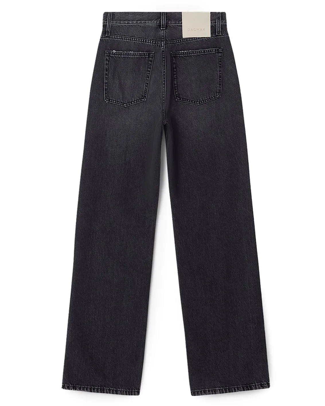 House of Dagmar Loose Fit Denim Dark Grey