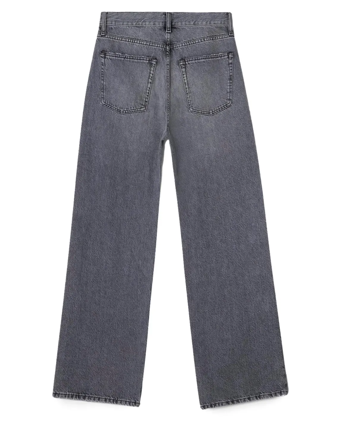 House of Dagmar Loose Fit Denim Light Grey