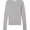House of Dagmar Lyocell Long Sleeve Grey Melange
