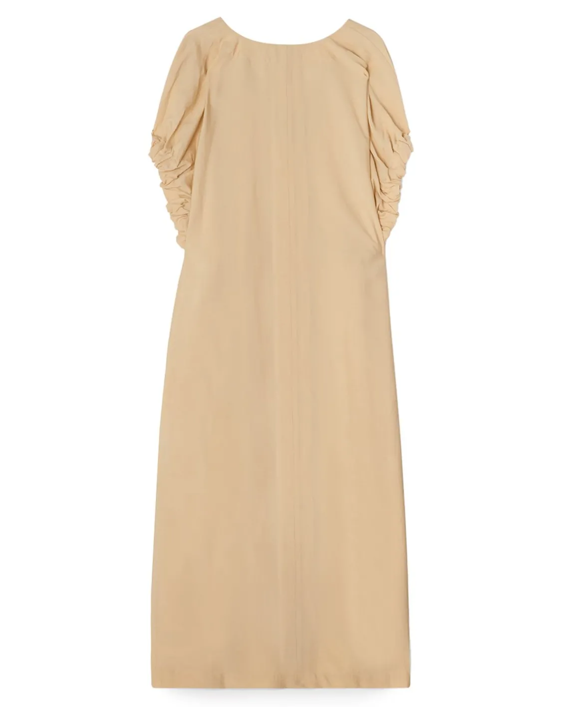 House of Dagmar Rouched Dress Desert Sand