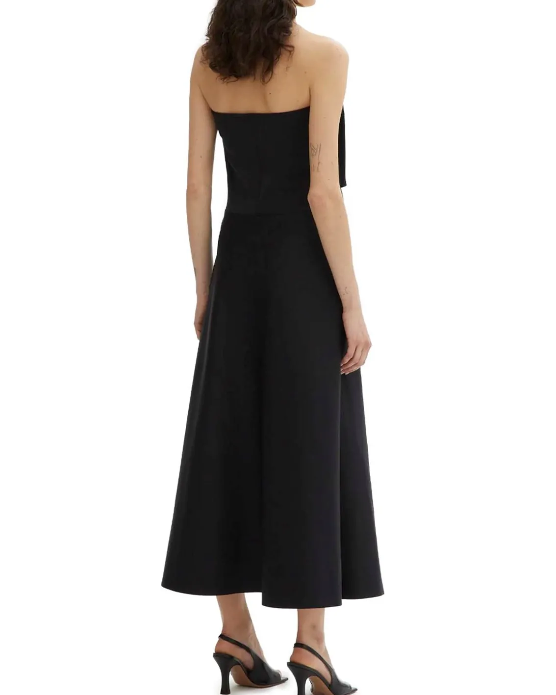 House of Dagmar Sculpted Tube Dress Black