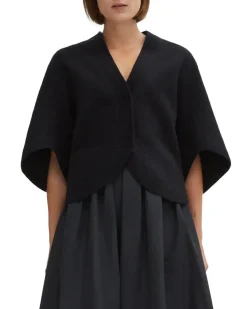 House of Dagmar Short Wool Cardigan Black