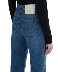 House of Dagmar Straight Leg Denim Dark Blue