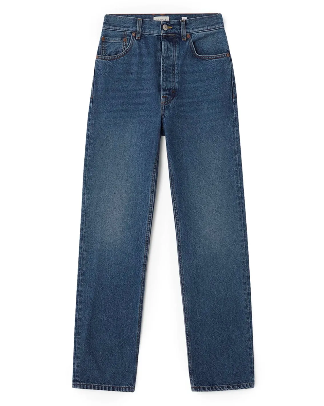 House of Dagmar Straight Leg Denim Dark Blue