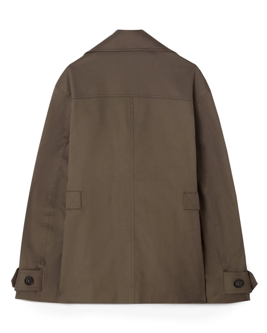House of Dagmar Utility Jacket Khaki Green