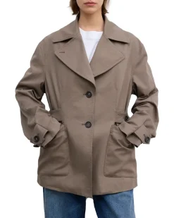 House of Dagmar Utility Jacket Khaki Green