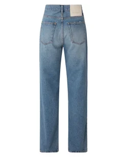 House of Dagmar Wide Leg Denim Light Blue Wash