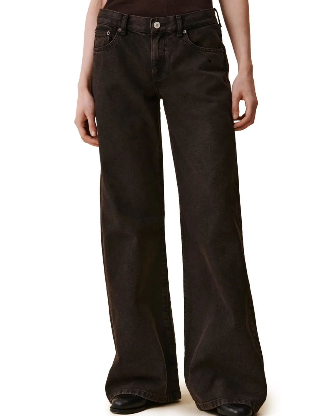 Jeanerica Kw012 Kyoto Jeans Brown Overdye