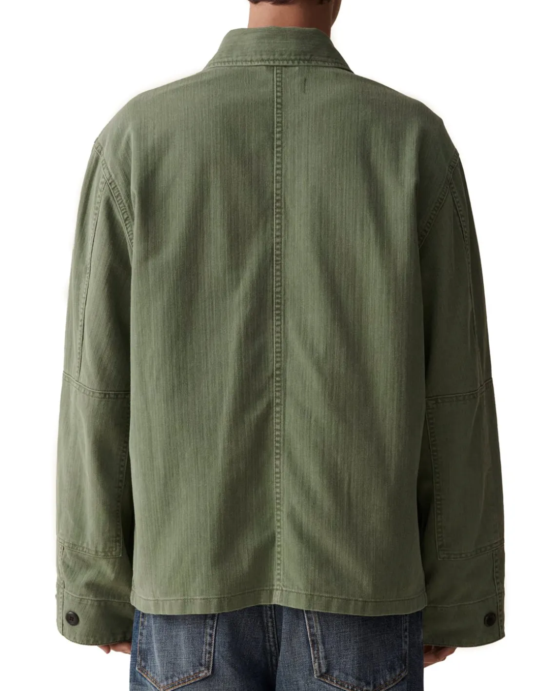 Jeanerica Luc Jacket Chevron Green