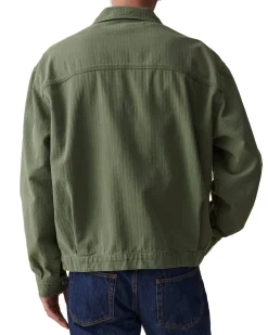 Jeanerica Noa Jacket Chevron Green