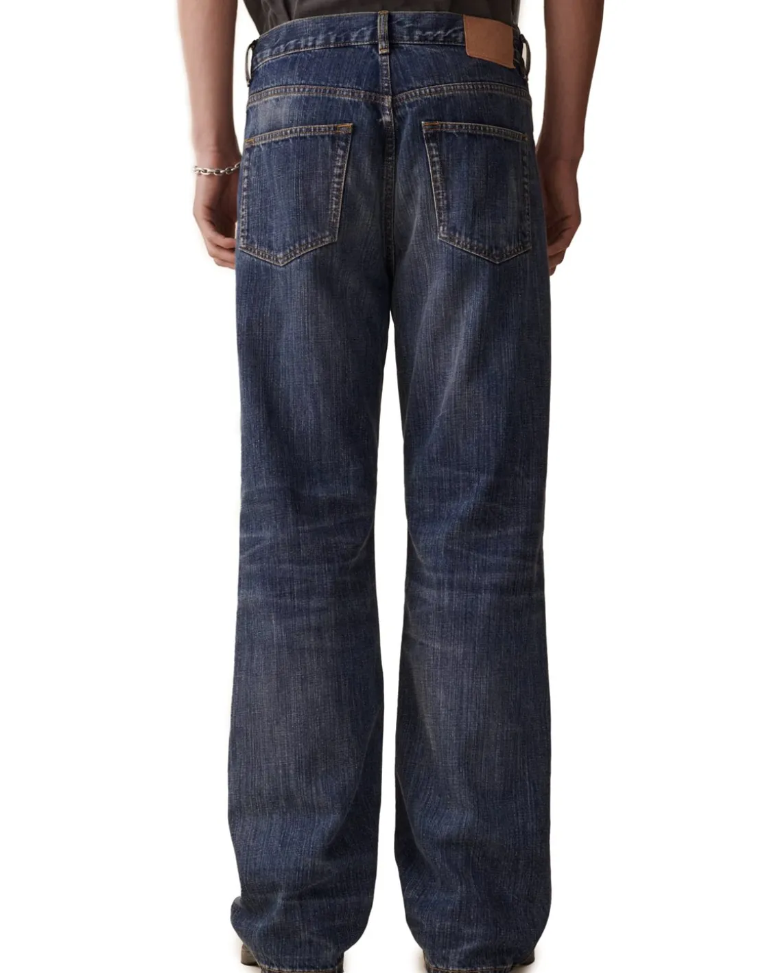 Jeanerica Vm009 Vega Jeans Dark Blue Righe