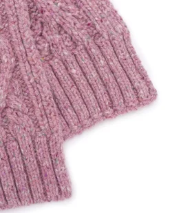 Jil Sander+ Chunky Cable Knit Wool Scarf Twilight