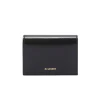 Jil Sander Folded Card Holder Black