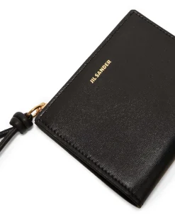 Jil Sander Giro Wallet Mini Black
